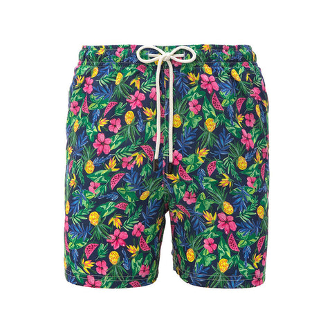 98 Coast Av Jungle Nights Trunks Black