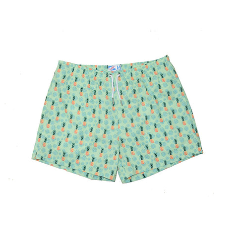 Bermies Originals Pineapple Vibes Trunks Green