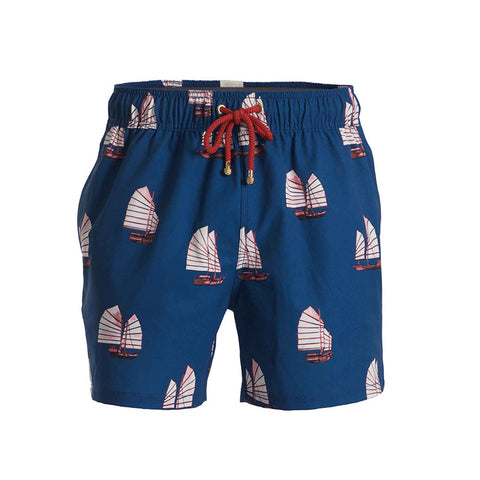 Mazu Swimwear Junk High Tide Navy