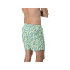 Tom & Teddy Trunks Coral Lime & Blue