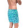 Tom & Teddy Palms Trunks Aqua and Blue
