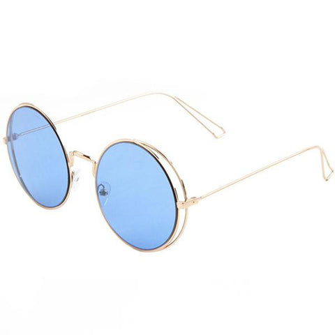 YHF Wavy Gold Sunglasses