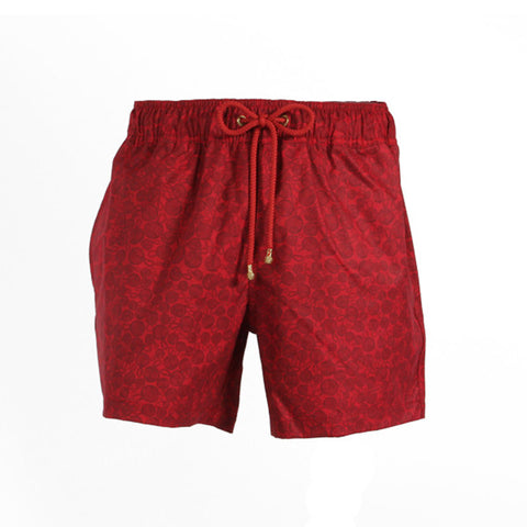 Mazu Swimwear Trunks Knots Red