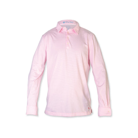 Strong Boalt The George L/S Polo Pink