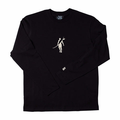 Toes on the Nose Dawn Patrol L/S Tee Black