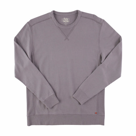 Toes on the Nose Yale L/S Pullover Grey